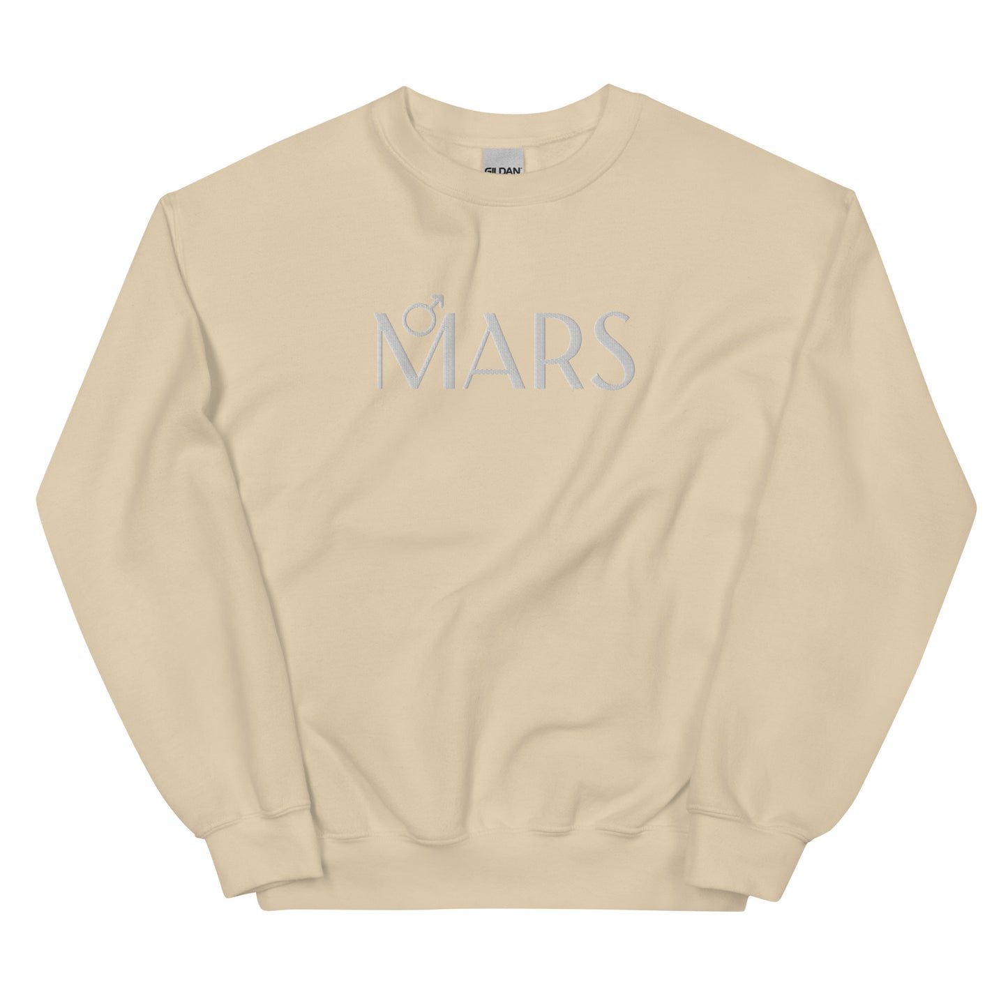 'Mars' Embroidered Unisex Crew