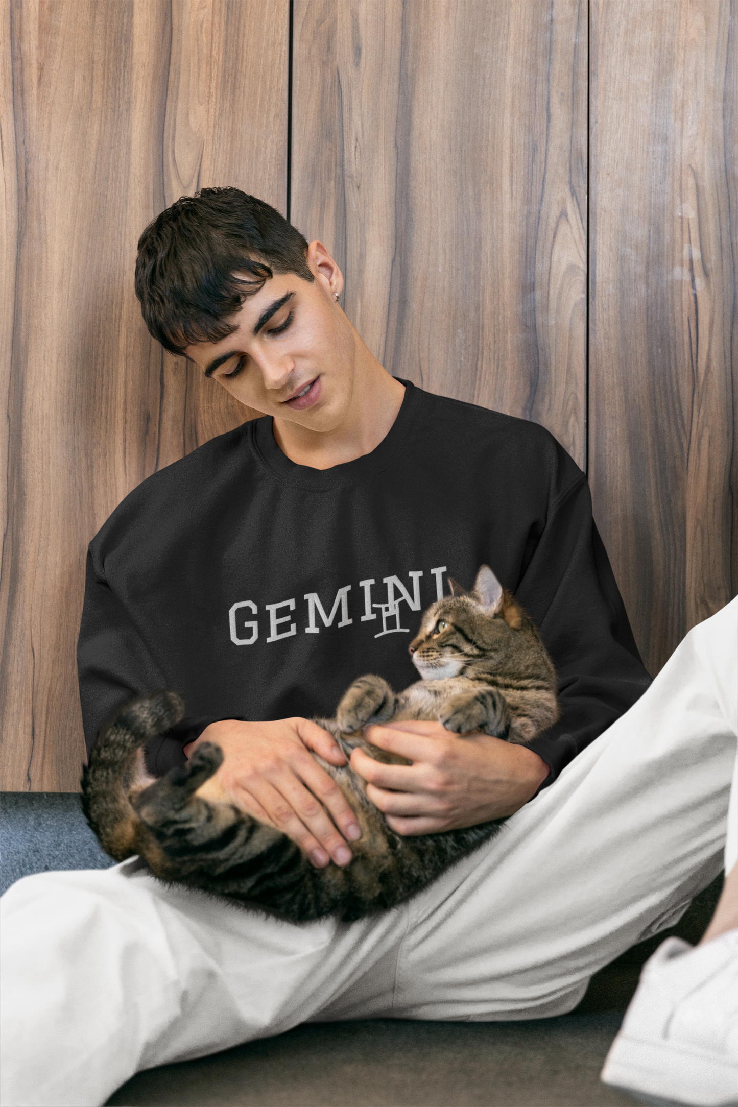 'Gemini' Embroidered Unisex Crew