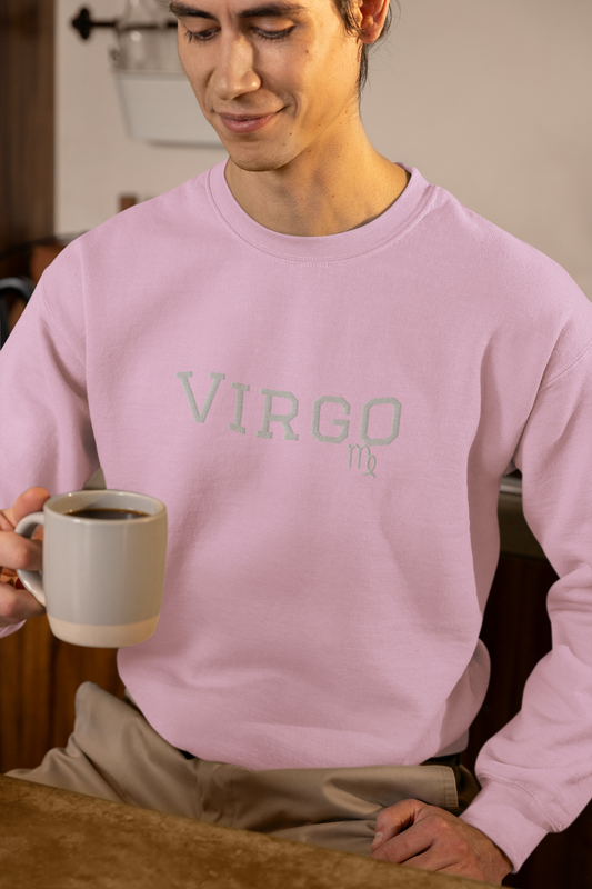 'Virgo' Embroidered Unisex Crew