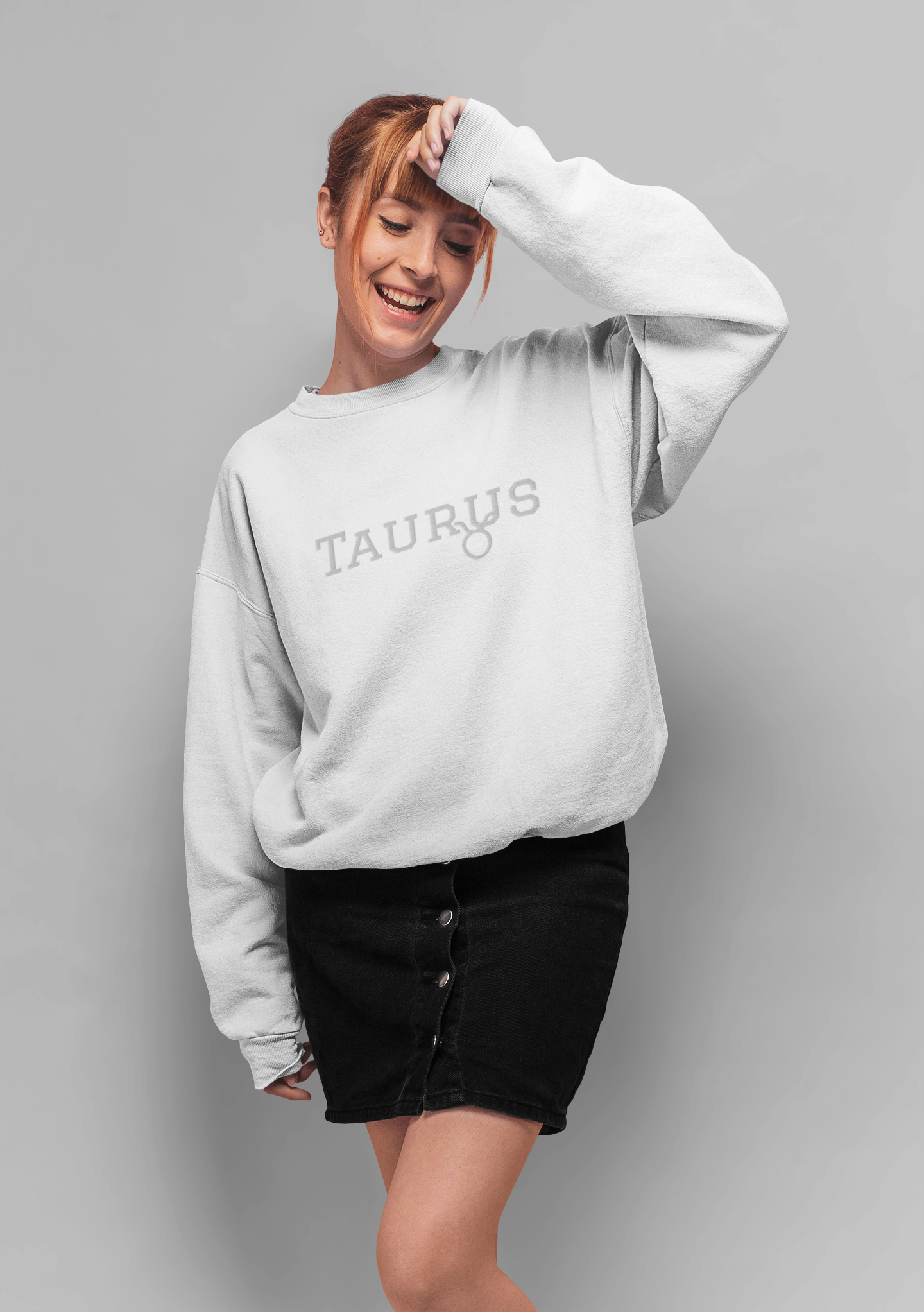 'Taurus' Embroidered Unisex Crew